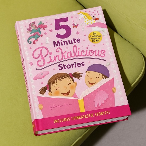 5 Minute Pinkalicious Stories Book - Picture 1 of 6